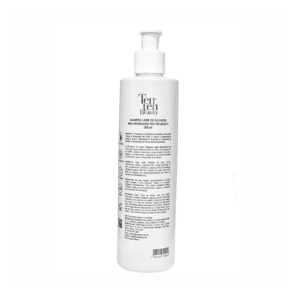 Shampoo Repair 300 ml — Parte trasera