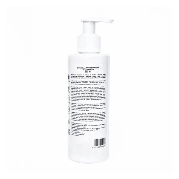 Mascarilla Repair 200 ml — Parte trasera