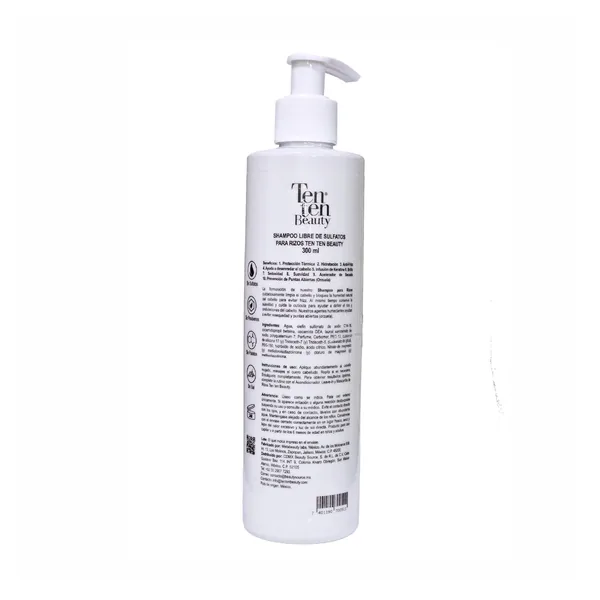 Shampoo Curls 300 ml — Parte trasera